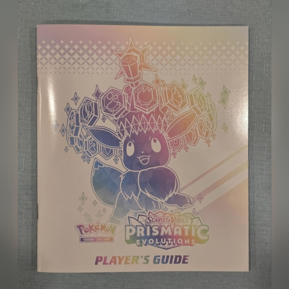 Pokémon Prismatic Evolution Eevee Card Binder with Base Cards and Players Guide - Picture 16 of 16